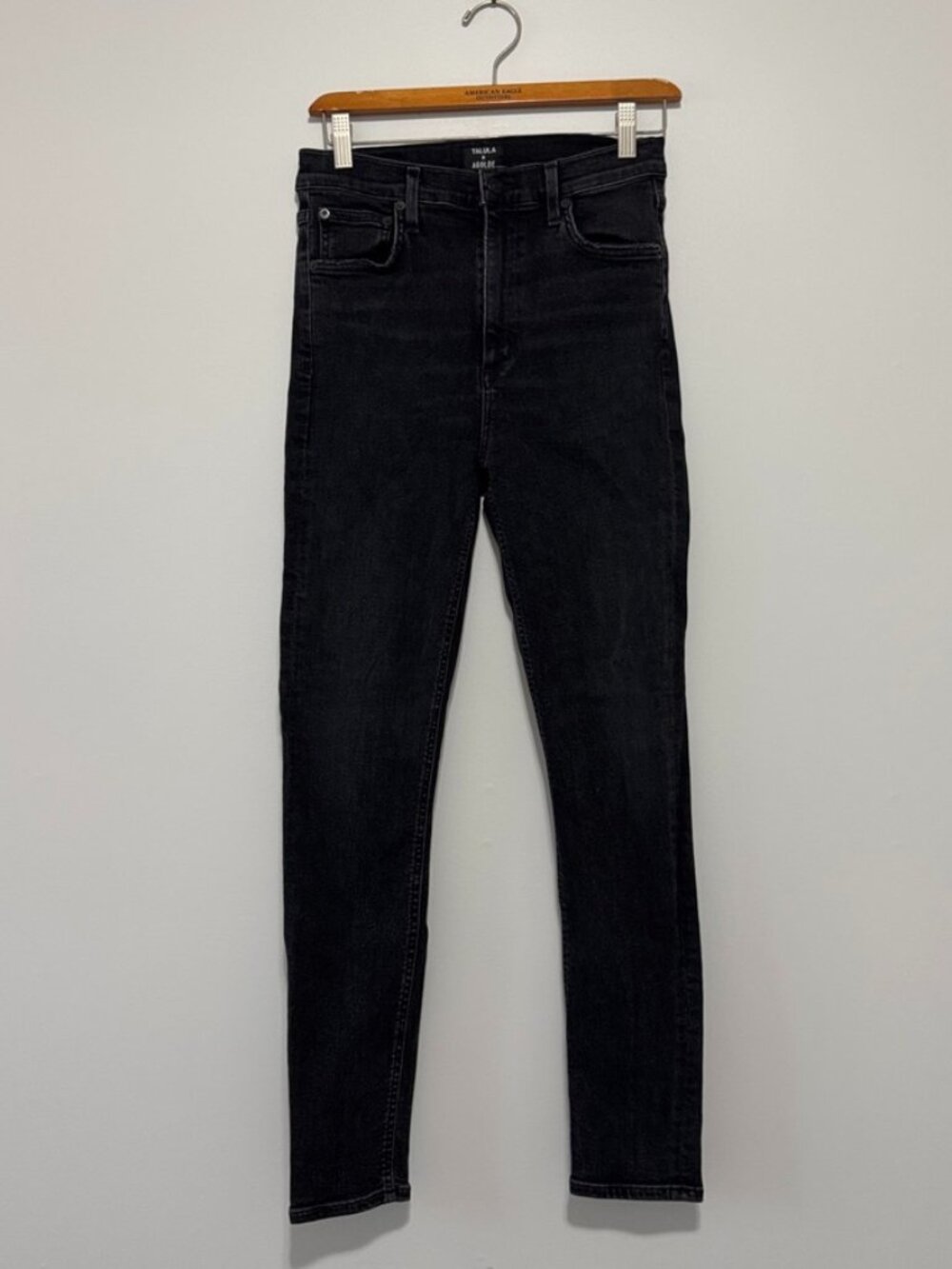 Aritzia x Agolde | Black Sky High Skinny Jeans - Size 28